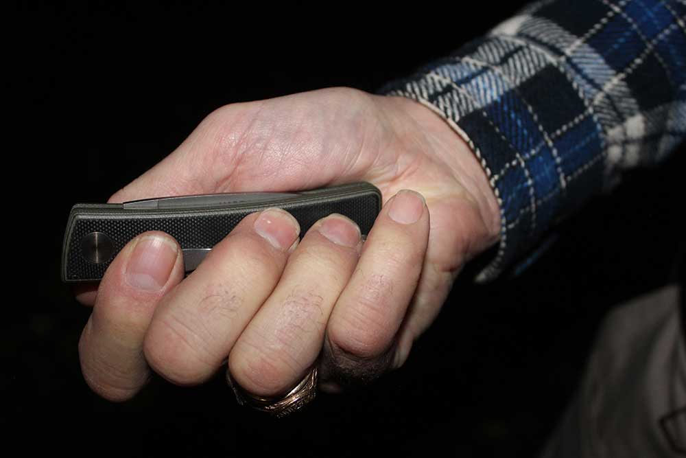 Knives of Alaska Onyx OD Auto Folder Review AmmoLand Shooting Sports News