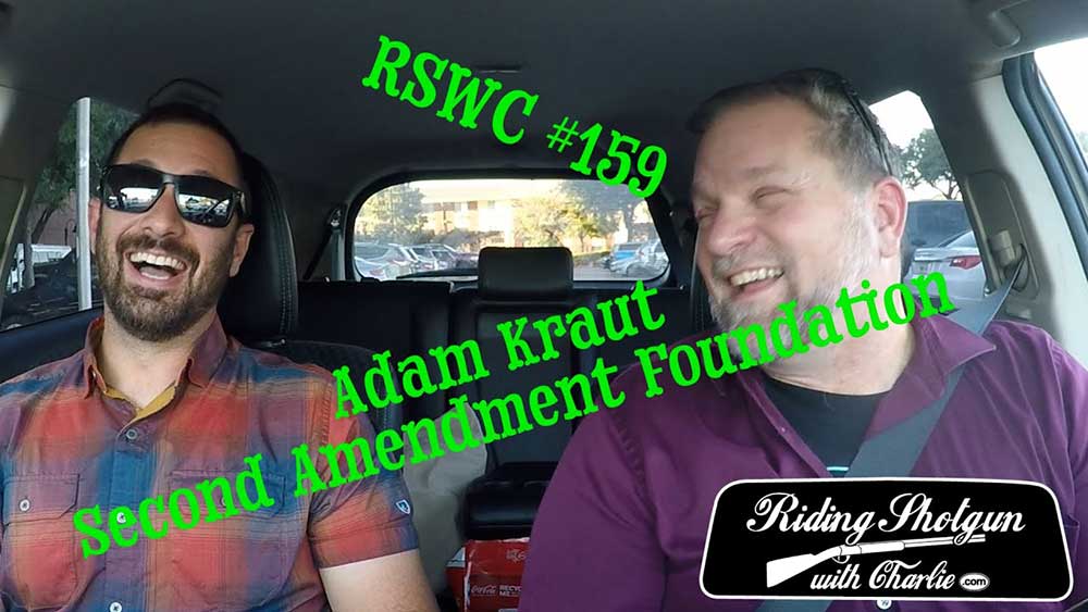 Adam Kraut, SAF's New Executive Director Goes Riding Shotgun