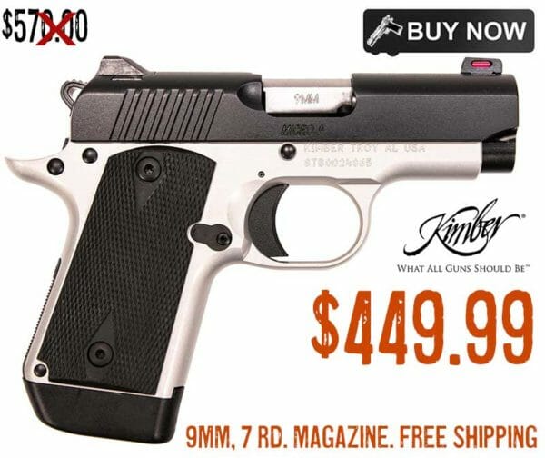 KIMBER MICRO-9 9mm Handgun Sale Deal Discount