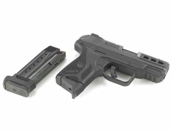 Some models of the Security-380 also ship with an extended, 15-round magazine that extends the grip for a secure and comfortable hold.