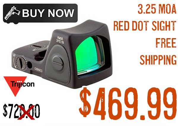 Trijicon RMR® Type 2 Adjustable LED Red Dot Sight