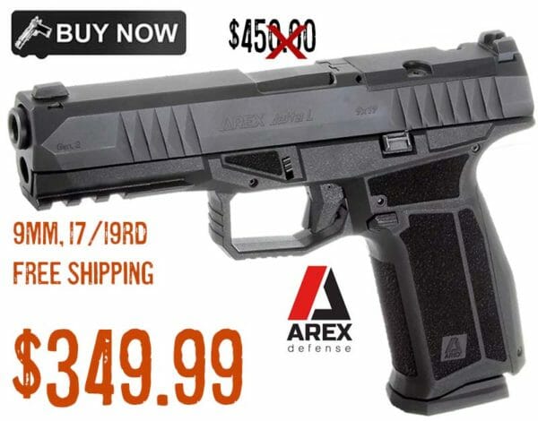 AREX Defense Delta L 9mm OR StrkrFire Handgun sale deal discount