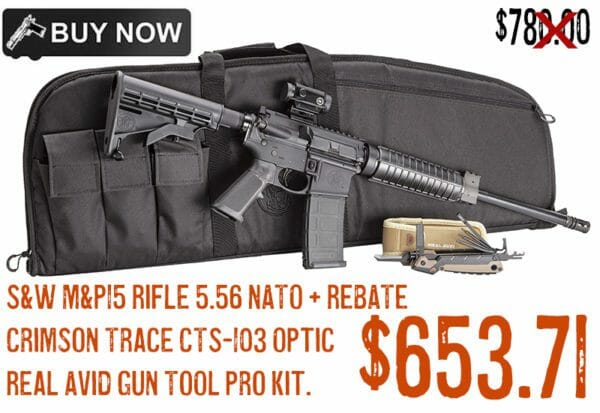 Gun Deals: S&W M&P15 5.56 Rifle & Accessories sale