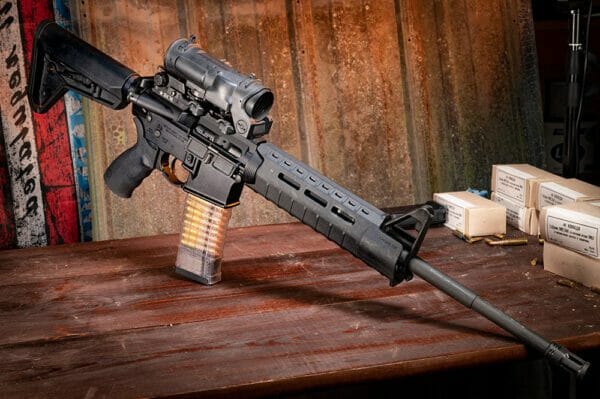 BCM 16-inch barreled carbine.