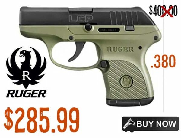 RUGER LCP Pistol sale deal discount