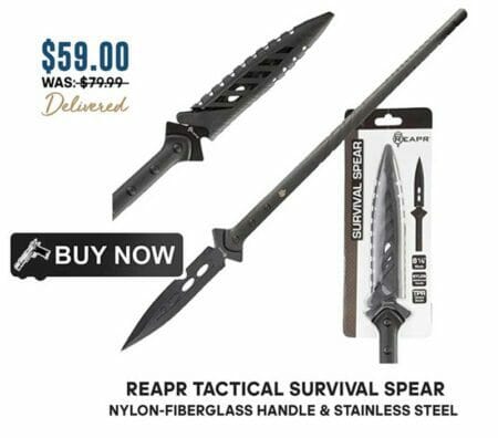 Reapr Tactical Survival Stainless Steel Spear