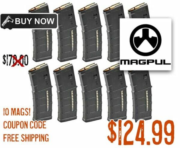 10 Magpul AR15 PMAG GEN M3 30 round Window Magazines june2023