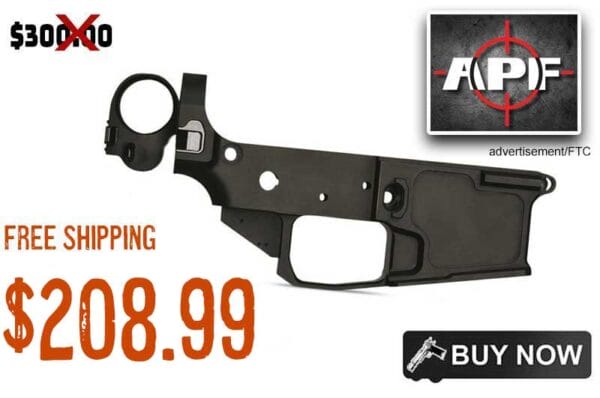 APF Side-folding AR-15 Stripped Lower Receiver Deal dec2023