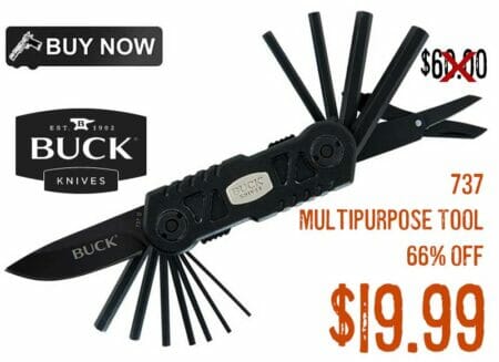 Buck Knives 737 Multipurpose Tool sale deal discount