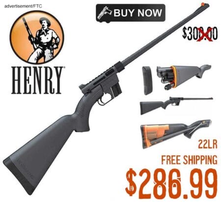 Henry U.S. Survival AR-7 Black Semi Automatic Rifle Sale aug2023