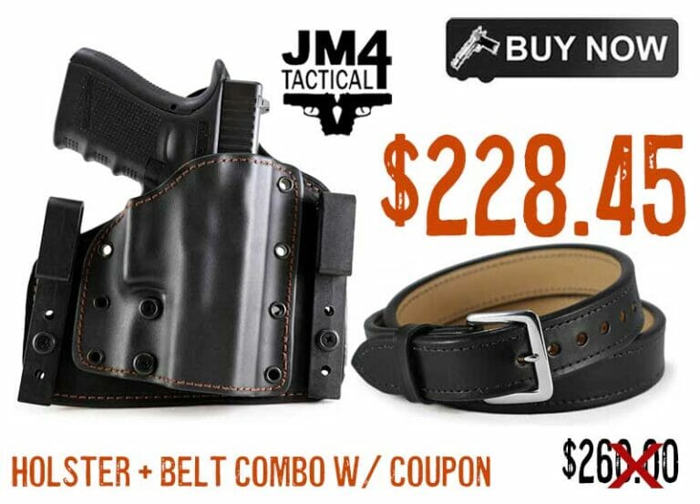 JM4 Tactical RELIC Series Hybrid IWB/OWB Holster & Belt Combo 228.45 w