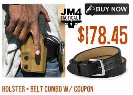 JM4 Tactical RELIC Series Paddle Holster OWB & Belt Combo sale deal discount