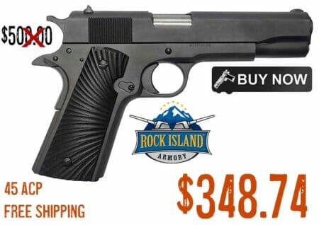 Rock Island M1911 A1 45ACP 8Rd Pistol deal sale discount