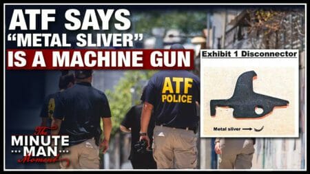 ATF Determines a Sliver of Metal is a Machinegun