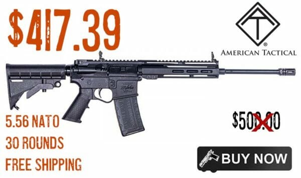 ATI Alpha-15 5.56 NATO 30 Round AR15 Rifle sale deal discount