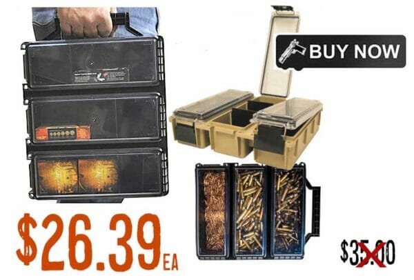 Berrys Manufacturing Tri-Can Ammo Utility Boxes Deal Sale Discount