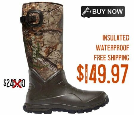 LaCrosse Mens Aerohead Sport Insulated Waterproof Hunting Boots Sale