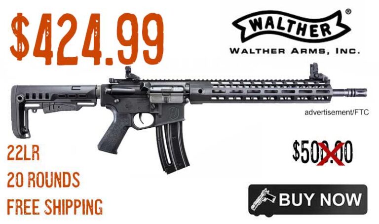 WALTHER ARMS Hammerli TAC R1-22LR 20rd AR15 Rifle $424.99 FREE S&H