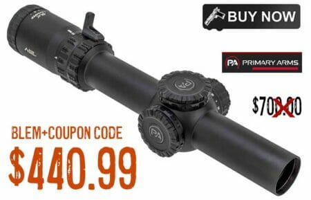 Primary Arms GLx 1-6x24mm FFP Rifle Scope BLEM SALE DEAL