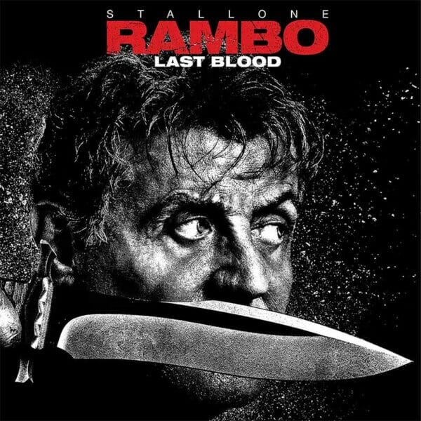 Rambo Last Blood Heartstopper Knife & Sheath - Authorized By Stallone