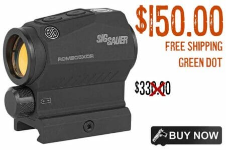 Sig Sauer Sor52122 Romeo5 XDR Predator 1X20mm 2 MOA Green Dot Sight may2023