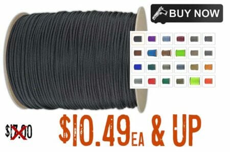 Survival Paracord 100 feet Hank Sale