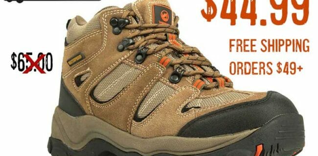 Tamarack Mens MT Shasta Waterproof Mid Hiking Boots sale deal discount