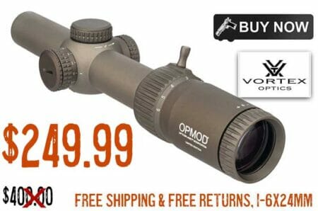 Vortex OPMOD Strike Eagle 1-8 x 24mm Rifle Scope july2023