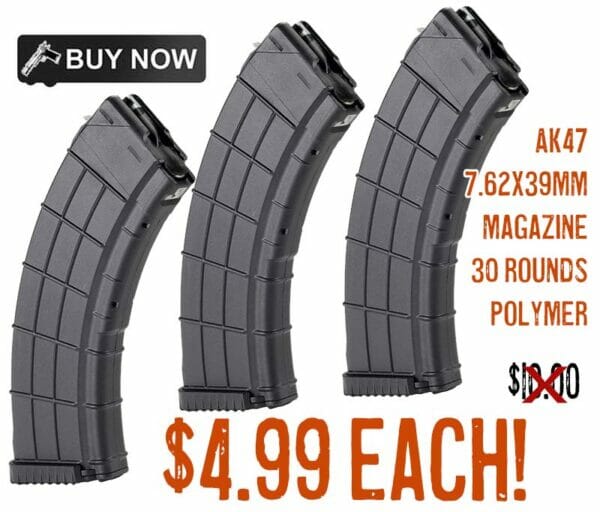 AC Unity AK47 7.62X39mm 30 Round Polymer Magazines deal sale discount