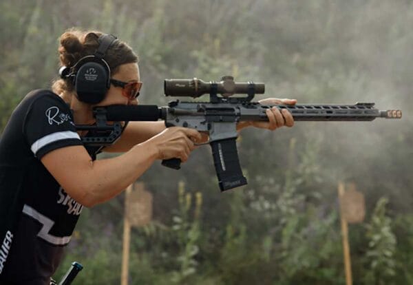 Lena Miculek defended her High Lady title and became the first female to break the top five finishers in the overall Tactical Division.