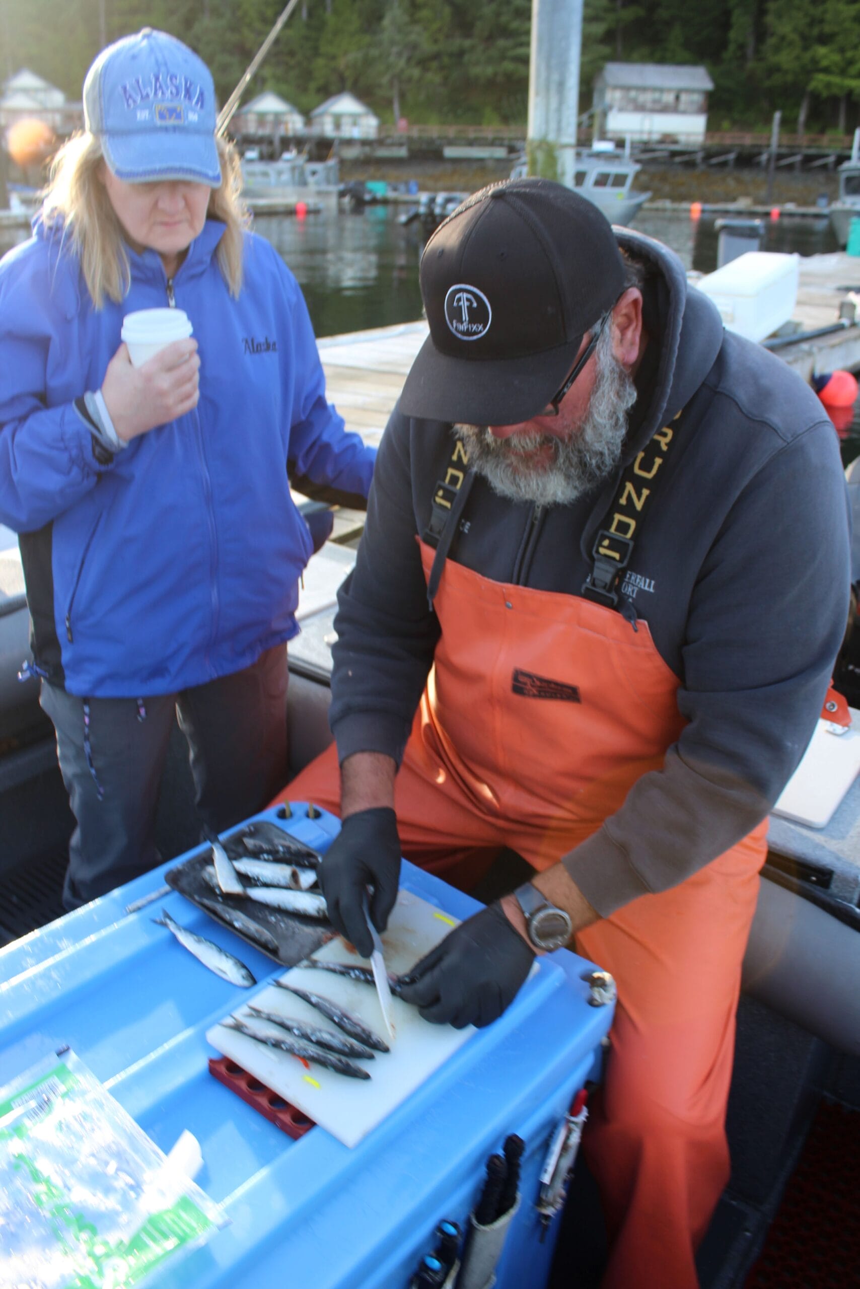 Smith's Lawais 5.3in Serrated Ceramic Bait Knife Impulse