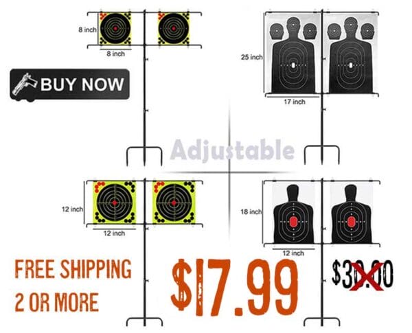 Adjustable Paper Target Stand sale deal discount sept2023