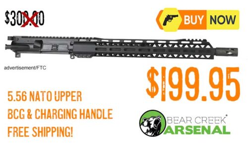 Bear Creek Arsenal BC-15 5.56 NATO Complete Upper, CH & BCG $199.95 33% OFF