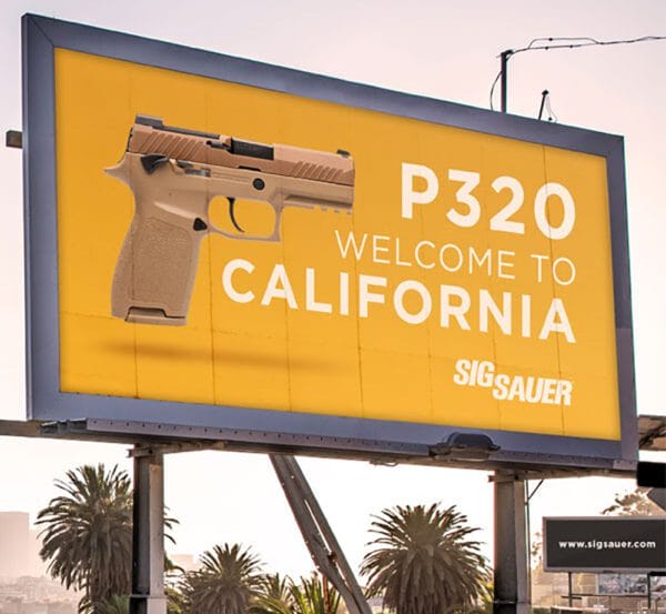 SIG SAUER P320 Now Available in California