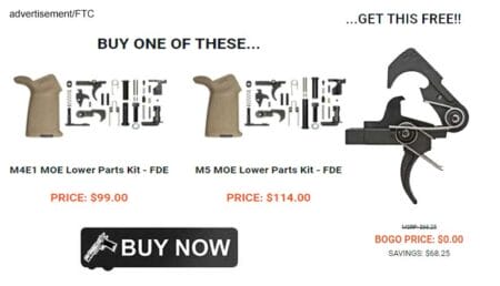 Buy A Lower Parts Kit, Get A Free ALG Defense QMS Trigger