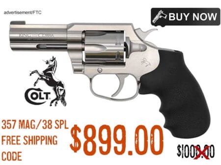 COLT King Cobra 357 Revolver lowest price sale nov2023