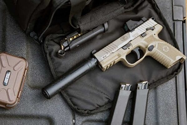 FN’s Catch 22 Ti Rimfire Suppressor