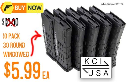 KCI USA AR-15 Polymer 30rd Magazine lowest price