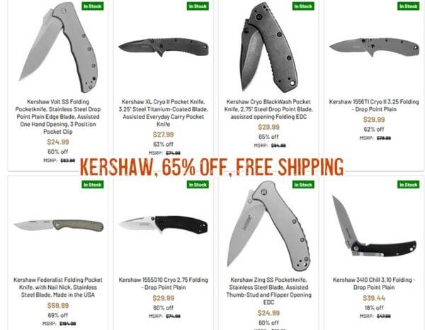 Kershaw knife blades 65off free shipping low price