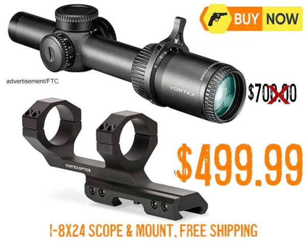 Vortex Strike Eagle 1-8x24 Riflescope Mount lowprice sale deal discount july2025