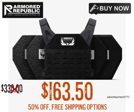 AR500 Freeman Armor Bundle lowest price April 2024