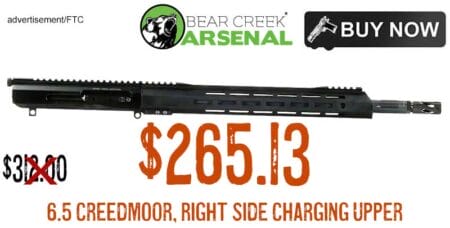 Bear Creek Arsenal BC-10 6.5 Creedmoor Right Side Charging Upper lowest price