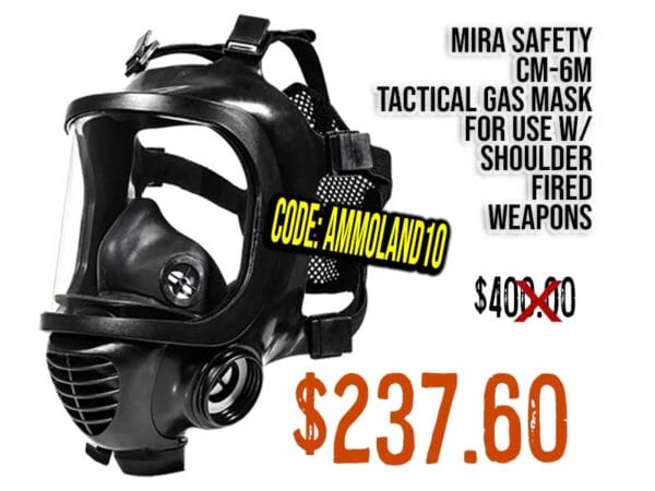 MIRA Safety CM-6M Tactical Gas Mask sale deal discount oct2023