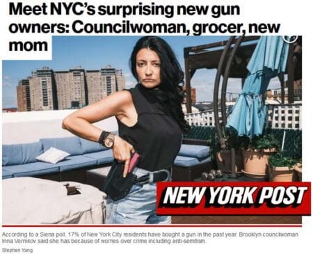 Meet NYC’s surprising new gun owners: Councilwoman, grocer, new mom NYPOST screen grab