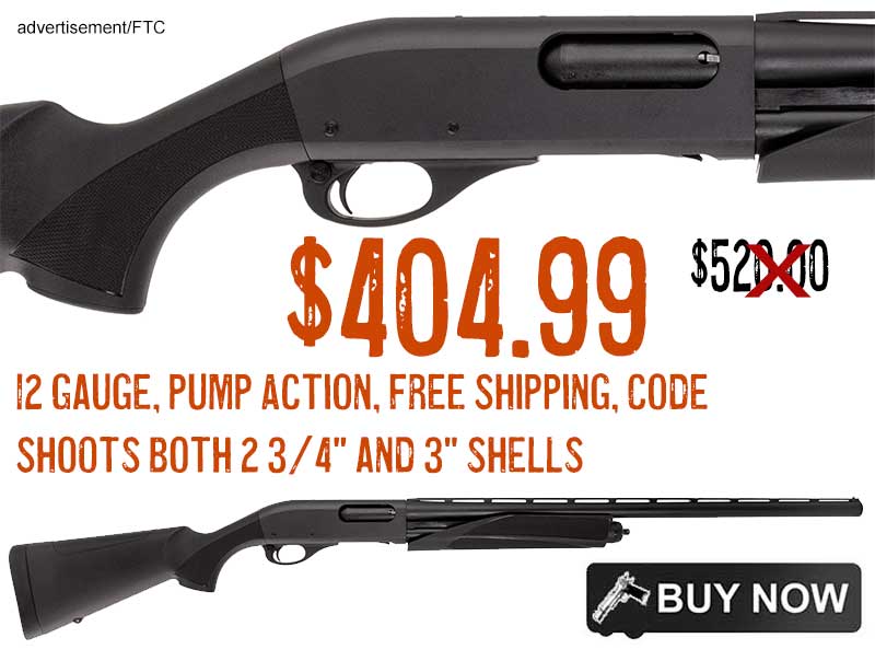 Remington 870 Fieldmaster Synthetic 12 Gauge Shotgun $404.99 FREE S&H