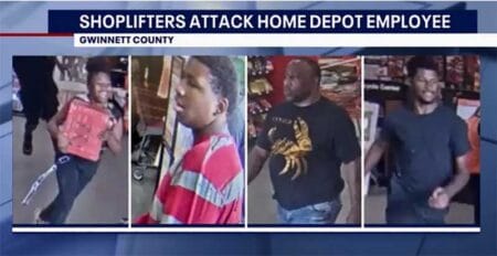 Two adults and two teenagers formed an “aggressive” shoplifting team that hit a Home Depot in GA