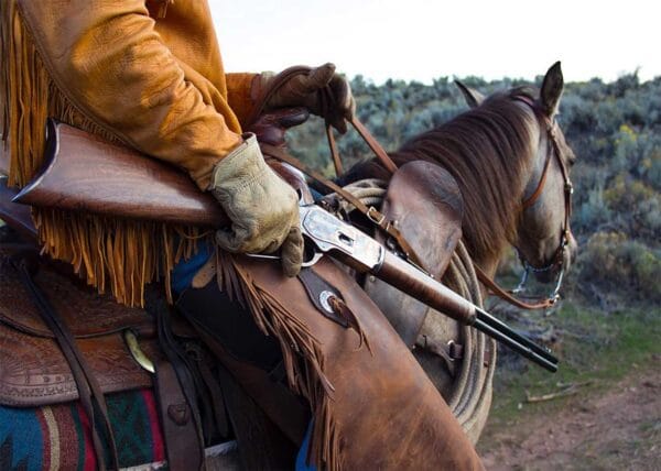 "The Gun That Won the West" – the legendary Winchester Model 1873. IMG Winchester Repeating Arms