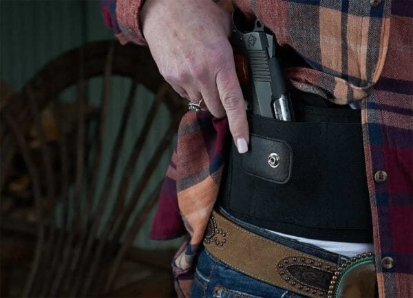 ComfortTac Ultimate Belly Band Gun Holster lifestyle