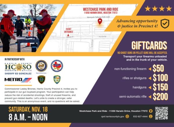 Cheap Gun Opportunity at Houston Gun Buyback Event