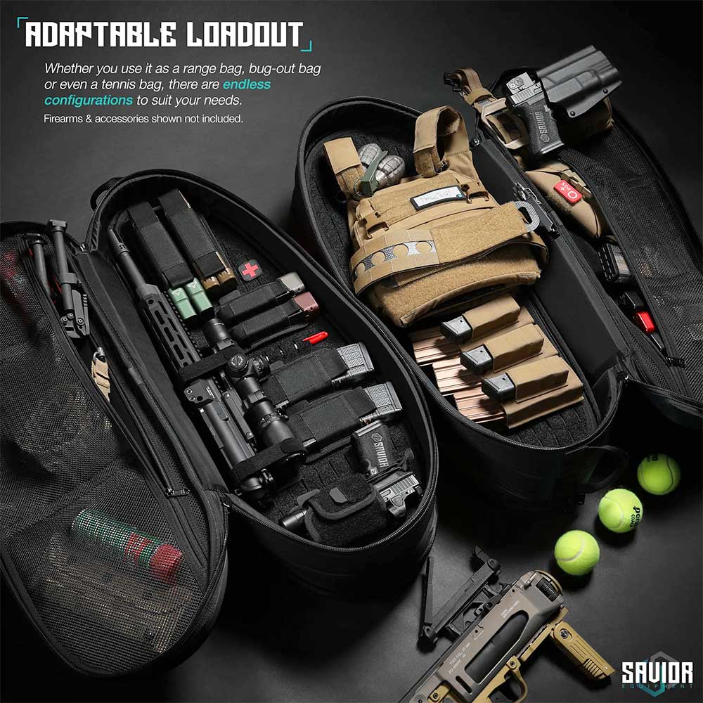 Savior Pro Touring "Tennis" Bag Stealth AR/SBR Rifle Case 199.99 FREE S&H